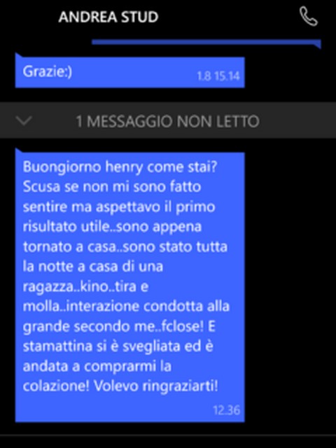 puo nascere amore in chat