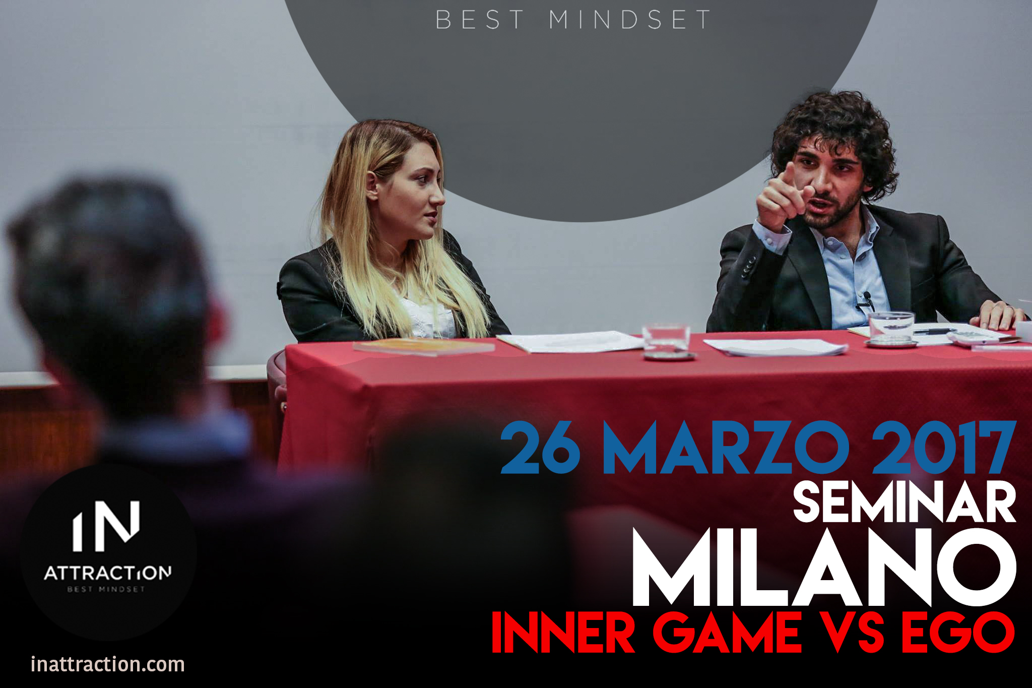 Seminario di Seduzione Milano: INNER GAME vs EGO – 26 Marzo 2017