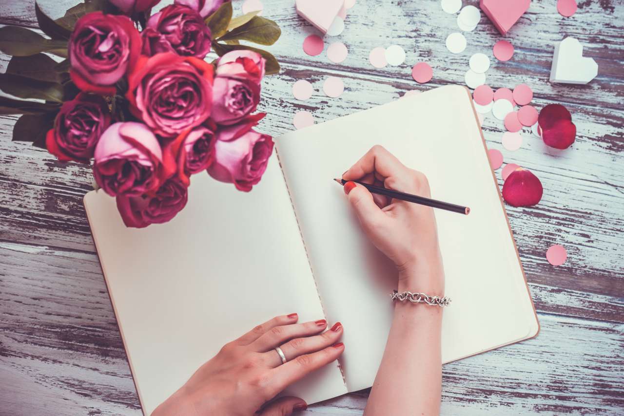 Lettera d’amore per lui, bellissima, romantica, dolce e commovente con esempi